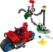 Motorrad-Verfolgungsjagd: Spider-Man vs. Doc Ock