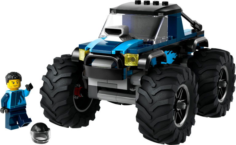 Blauer Monstertruck