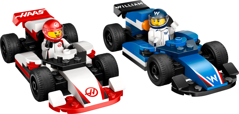 F1® Williams Racing und Haas F1® Rennautos